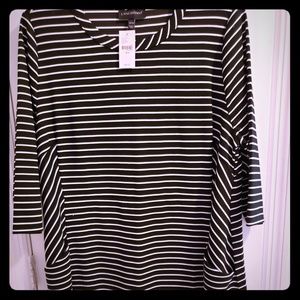 Lane Bryant Dresses - Lane Bryant striped dress Lane Bryant Dresses - Lane Bryant striped dress